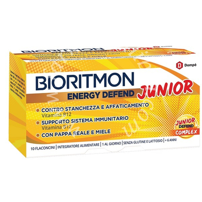 Bioritmon energy defend junior 10 flaconcini 10 ml