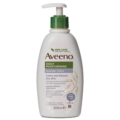 Aveeno crema idratante corpo lavanda 300 ml promo
