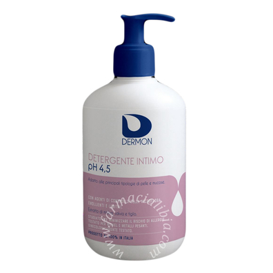 Dermon detergente intimo uso frequente ph 4,5 500 ml