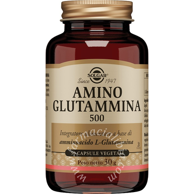 Amino glutammina 500 50 capsule vegetali