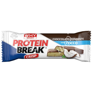 Whysport protein break cioccolato fondente cocco 30 g