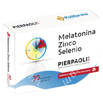 Melatonina zinco selenio pierpaoli 30 compresse