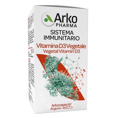 Arkocps vitamina d3 vegetale 45 capsule