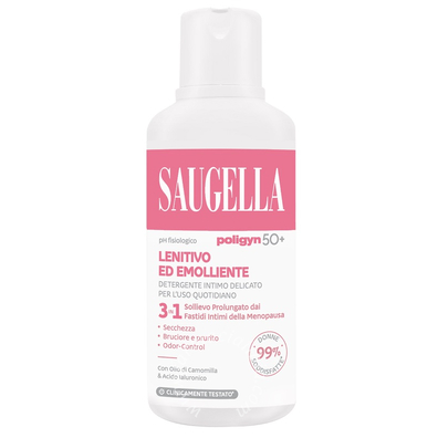 Saugella poligyn 50+ detergente intimo lenitivo ed emolliente 500 ml