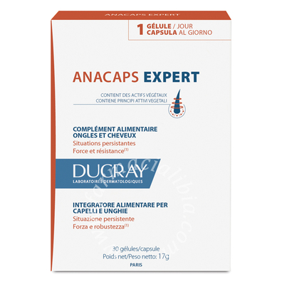 Ducray anacaps expert capelli e unghie 30 capsule