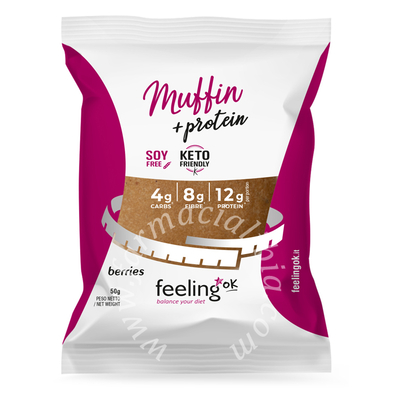Feeling ok muffin frutti di bosco 50 g