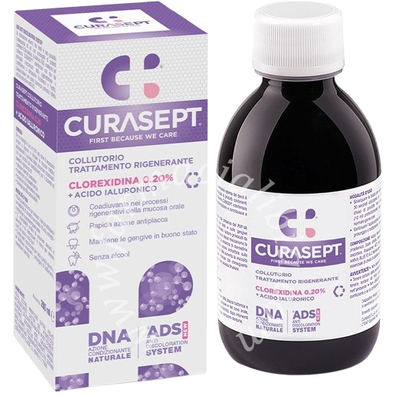 Curasept collutorio ads dna trattamento rigenerante 200 ml