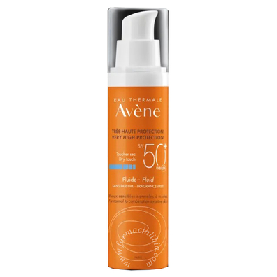Avene sol fluido spf50+ senza profumo nuova formula 50 ml