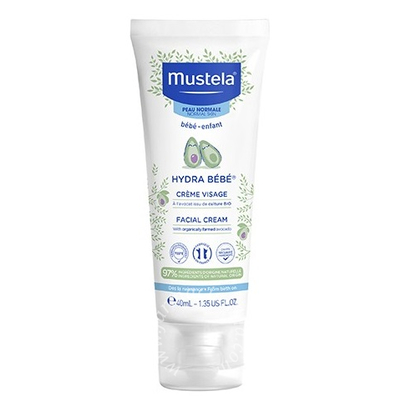 Mustela hydra baby crema viso 40 ml