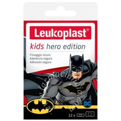Cerotti leukoplast kids hero edition 12 pezzi