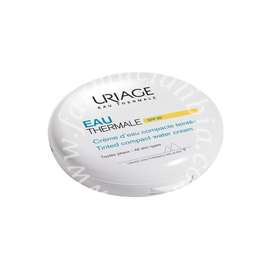 Eau thermale crema compatta colorata all'acqua spf30