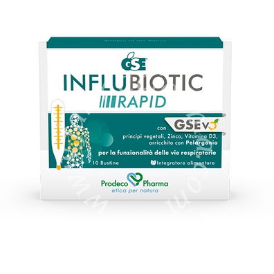 Gse influbiotic rapid 10 bustine