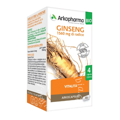 Arkocps ginseng 45 capsule bio