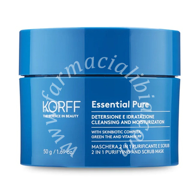 Korff essen maschera purificante scrub 50 ml