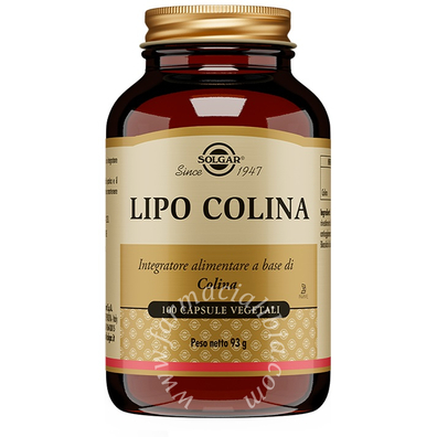 Lipo colina 100 capsule vegetali