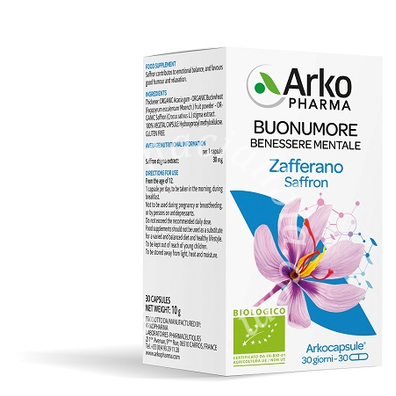 Arkocps zafferano bio 30 capsule