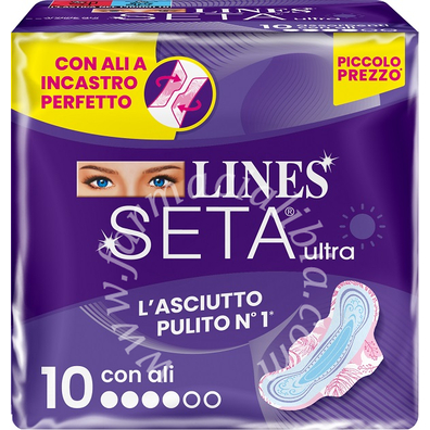 Lines seta ultra assorbenti ali dwct 10 pezzi