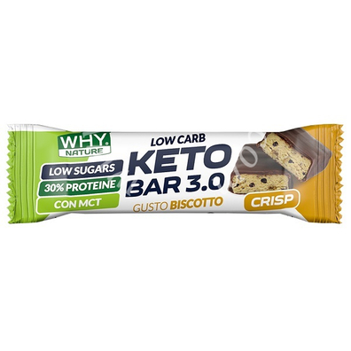 Whynature keto 3,0 biscotto crisp 30 g