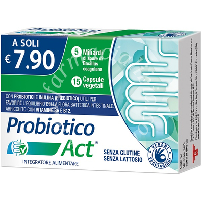 Probiotico act 15 capsule vegetali