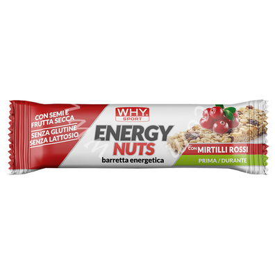 Whysport energy nuts mirtilli rossi 35 g