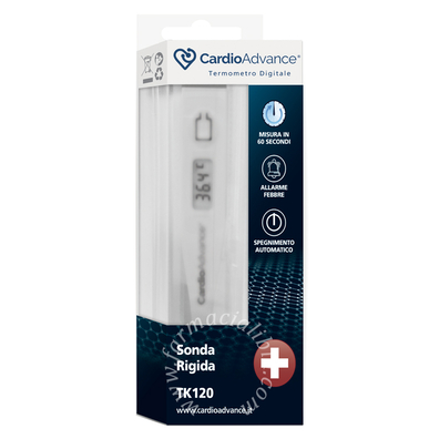 Termometro digitale cardioadvance sonda rigida