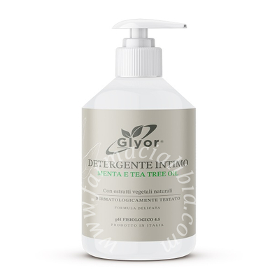 Glyor detergente intimo menta e tea tree oil 500 ml