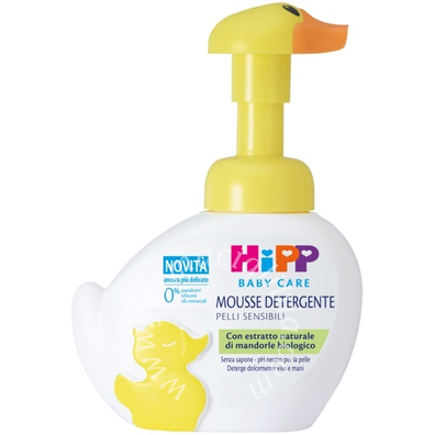 Hipp baby care mousse detergente paperella fun 250 ml