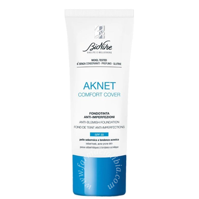 Aknet comfort cover fondotinta 101 30 ml