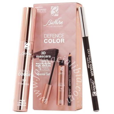 Defence color special set occhi mascara 3d + matita khol & kajal