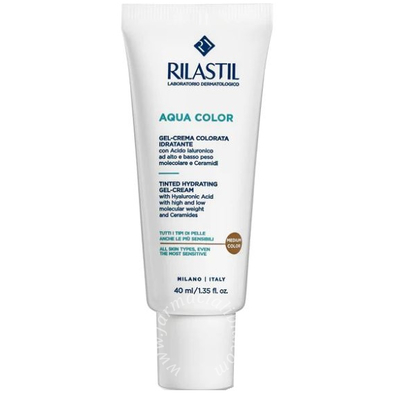 Rilastil aqua colorata gel crema medium