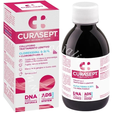 Curasept collutorio ads dna trattamento lenitivo 200 ml