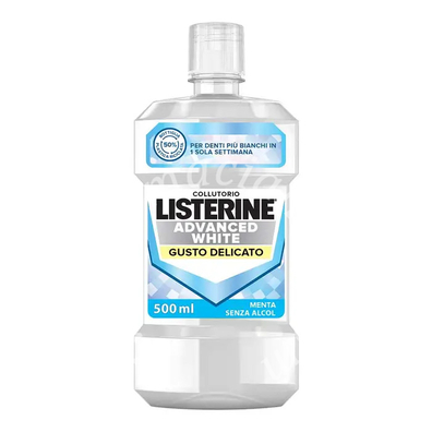 Listerine advanced white gusto delicato 500 ml