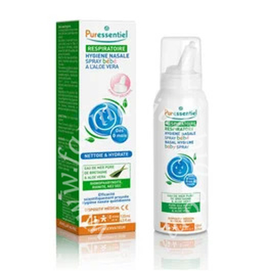Puressentiel spray igiene nasale bambino aloe 120 ml