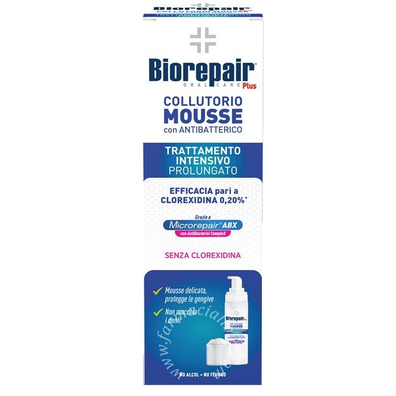 Biorepair plus collutorio mousse antibatterico abx 200 ml