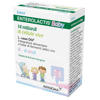 Enterolactis baby 0-4 gocce 8 ml