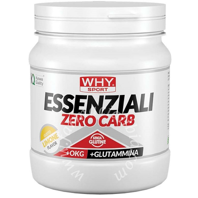 Whysport essenziali zero carb limone 240 g