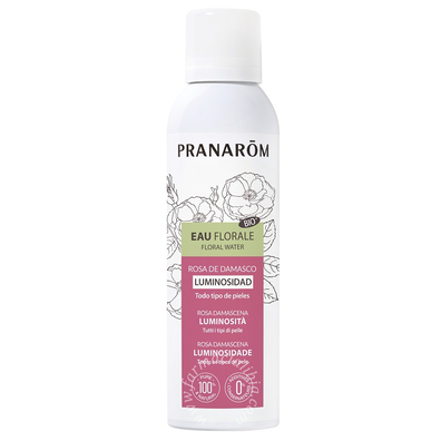 Pranarom idrolato rosa damascena luminosita' per tutti i tipi di pelle 150 ml