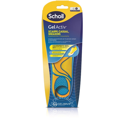 Scholl gelactiv scarpe casual sneakers misura large nuova serie 2025 1 paio