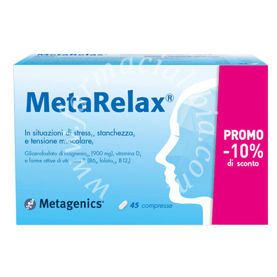Metarelax 45 compresse promopack -10%