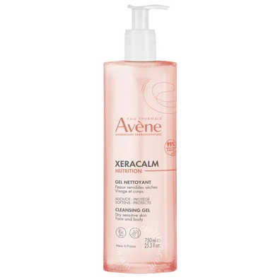Avene xeracalm nutrition gel detergente 750 ml