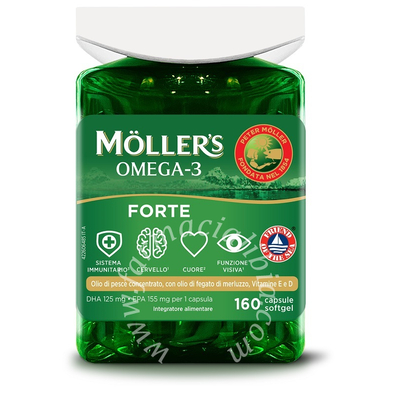Moller's omega 3 forte 160 capsule