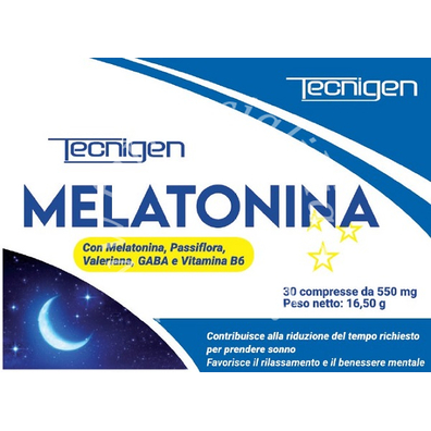 Tecnigen melatonina 30 compresse