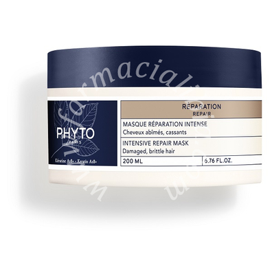 Phyto paris reparation maschera riparatrice intensa per capelli danneggiati fragili 200 ml