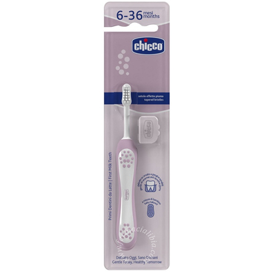 Chicco spazzolino 6 mesi+ rosa