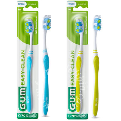 Gum easy clean toothbrush