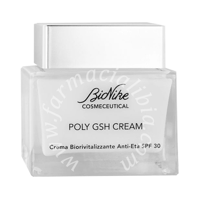 Cosmeceutical poly gsh cream crema biorivitalizzante anti-eta' spf30 50 ml