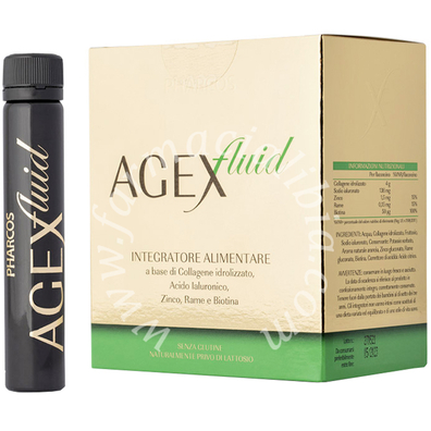 Agex fluid pharcos 15 fiale da 25 ml