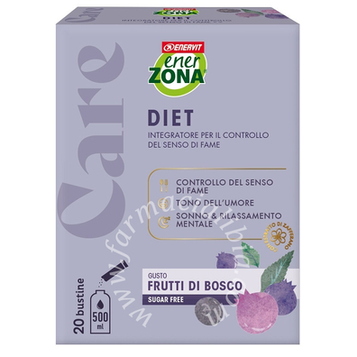 Enerzona care diet frutti di bosco 20 bustine
