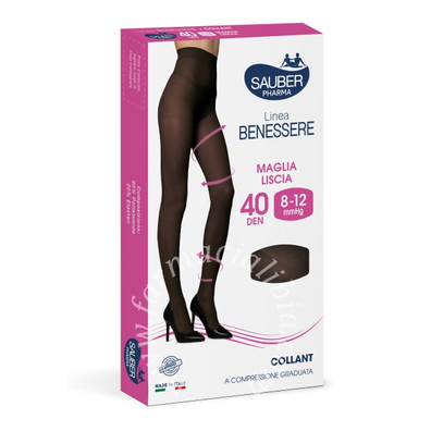 Collant velato sauber 8-12mmgh nero 5