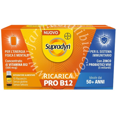 Supradyn ricarica pro b12 10 flaconcini